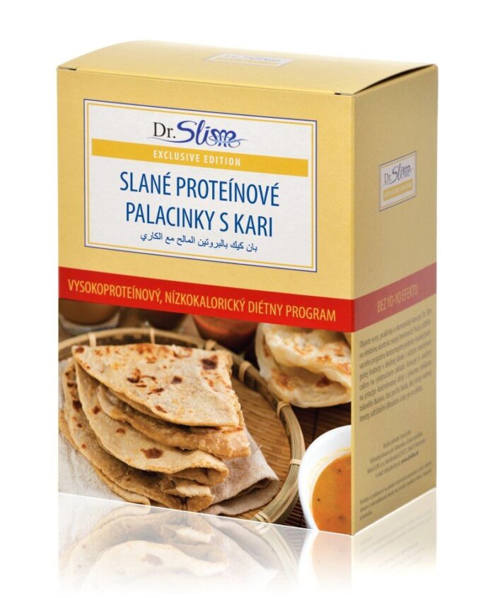 Proteinová slaná palačinka s kari