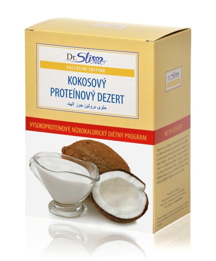 Kokosový proteinový dezert