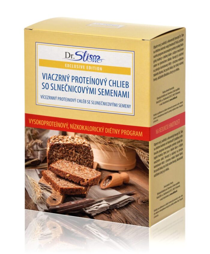 Vícezrnný proteinový chléb se lněnými semeny