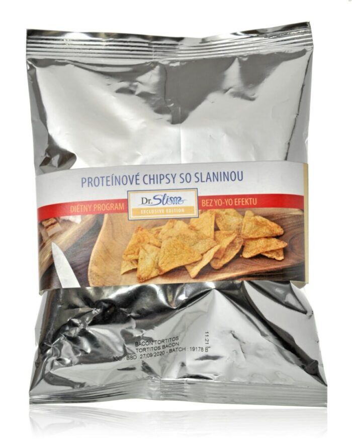 Proteinové chipsy se slaninou (30g)