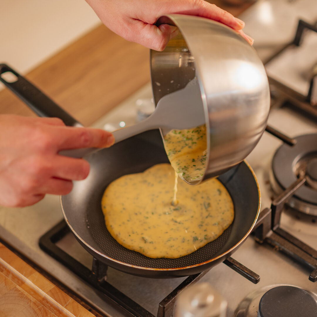 Proteinová omeleta s provensálskými bylinami Proteinová omeleta s provensálskými bylinami