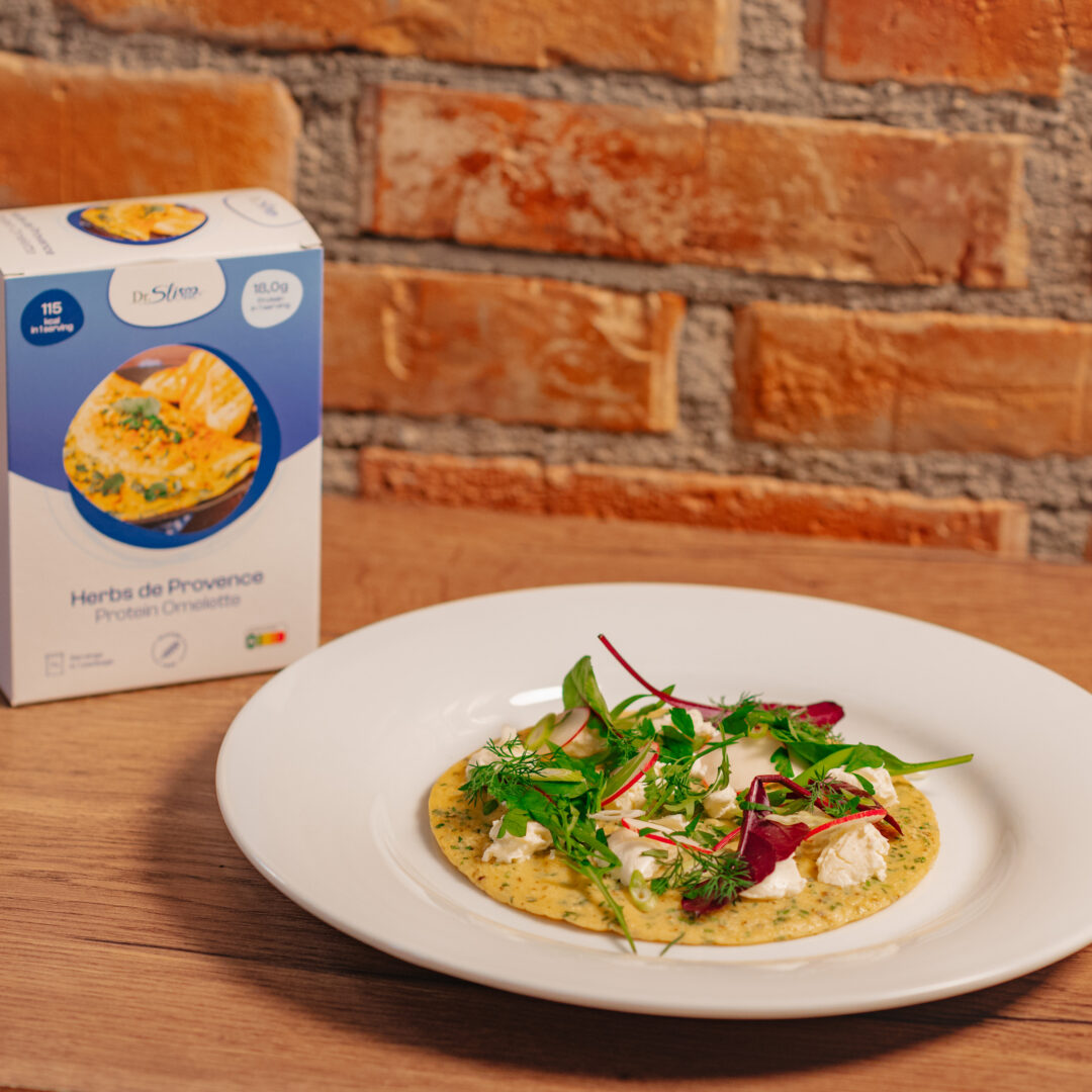 Proteinová omeleta s provensálskými bylinami Proteinová omeleta s provensálskými bylinami