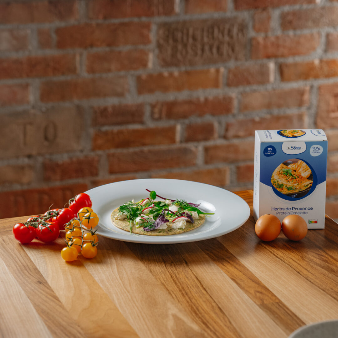 Proteinová omeleta s provensálskými bylinami Proteinová omeleta s provensálskými bylinami