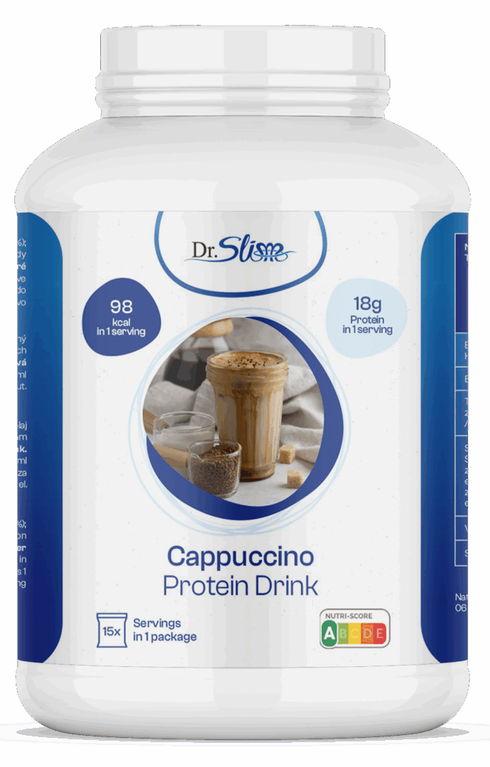 XXL Horký proteinový nápoj s příchutí Cappuccino 450 g XXL Horký proteinový nápoj s příchutí Cappuccino 450 g