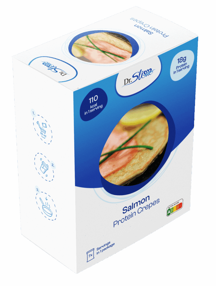 Lososové proteinové placky
