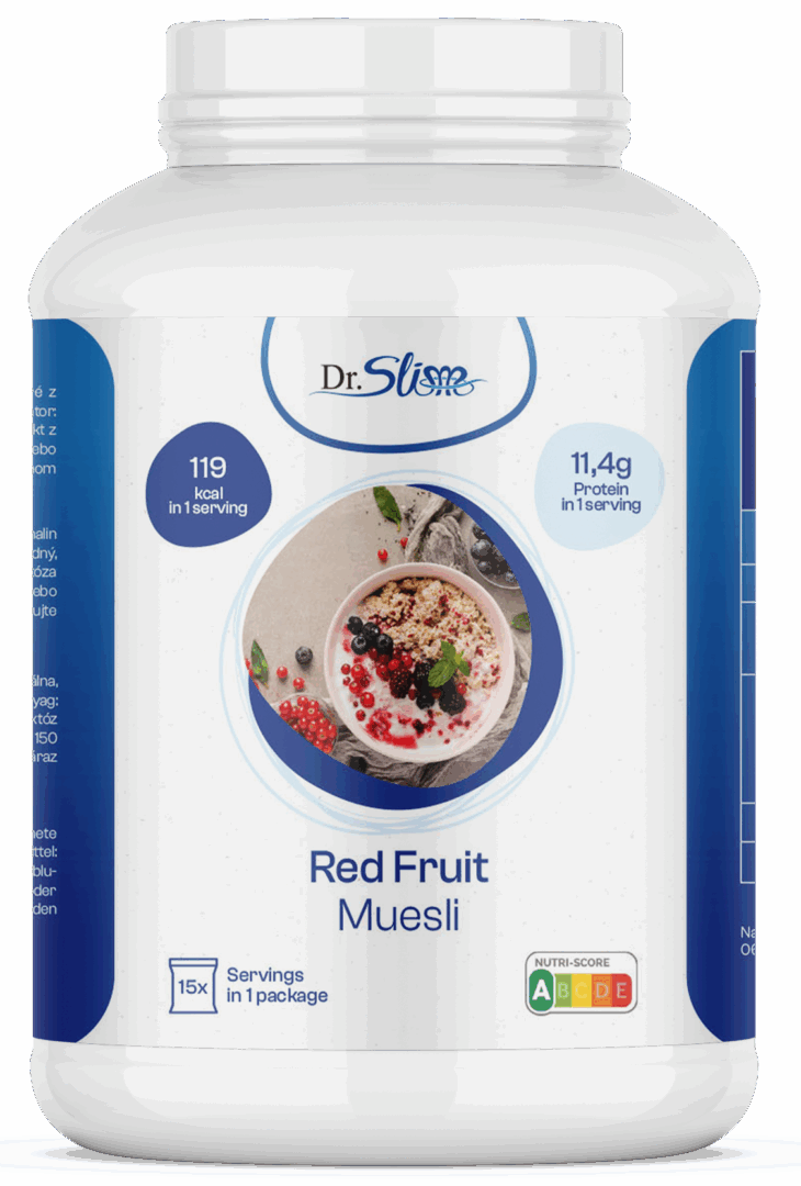 Müsli s červeným ovocem XXL 450g box Müsli s červeným ovocem XXL 450g box