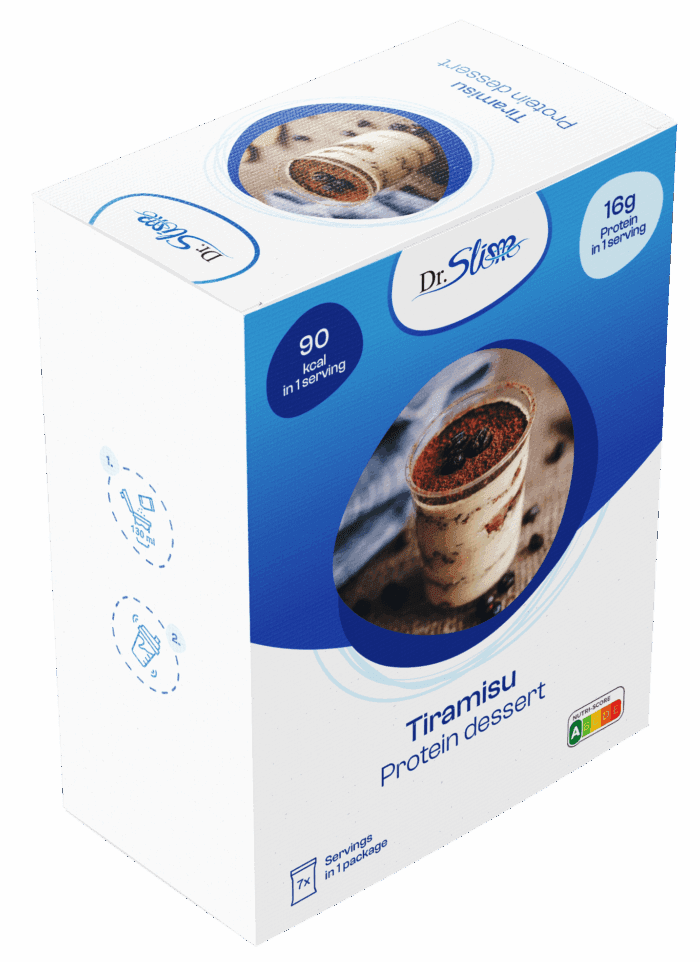 Proteinový tiramisu dezert