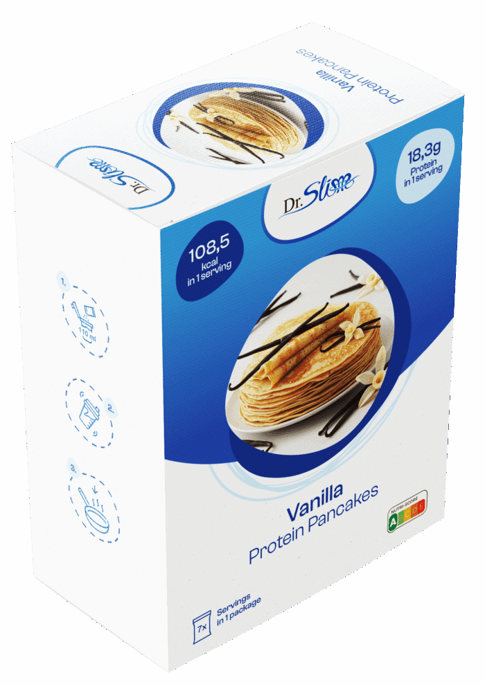 Vanilkové proteinové palačinky