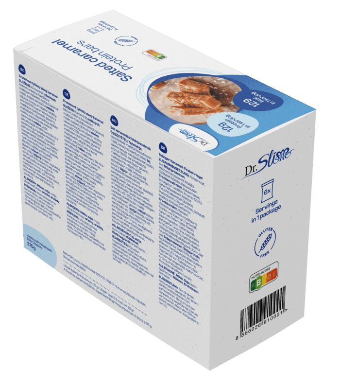 Karamelové proteinové tyčinky - Image 2