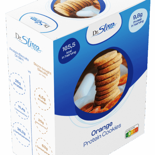 Pomerančové proteinové sušenky