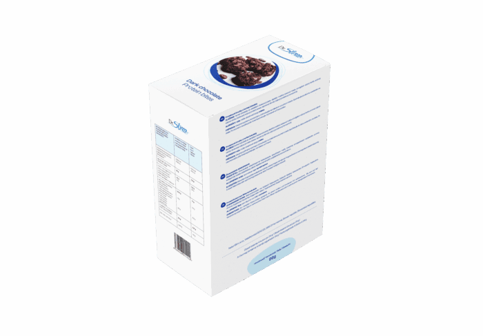 Proteinové hrudky z hořké čokolády