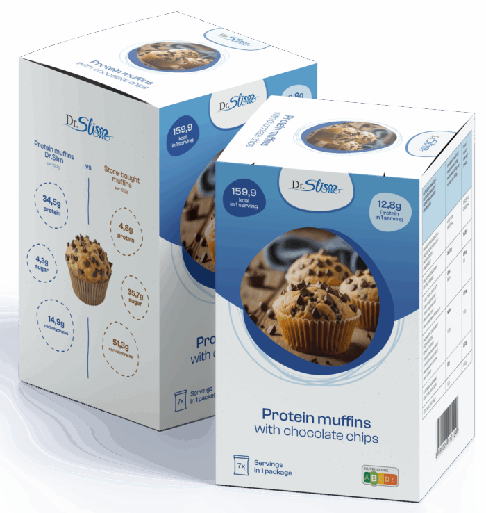 Muffiny s kousky čokolády
